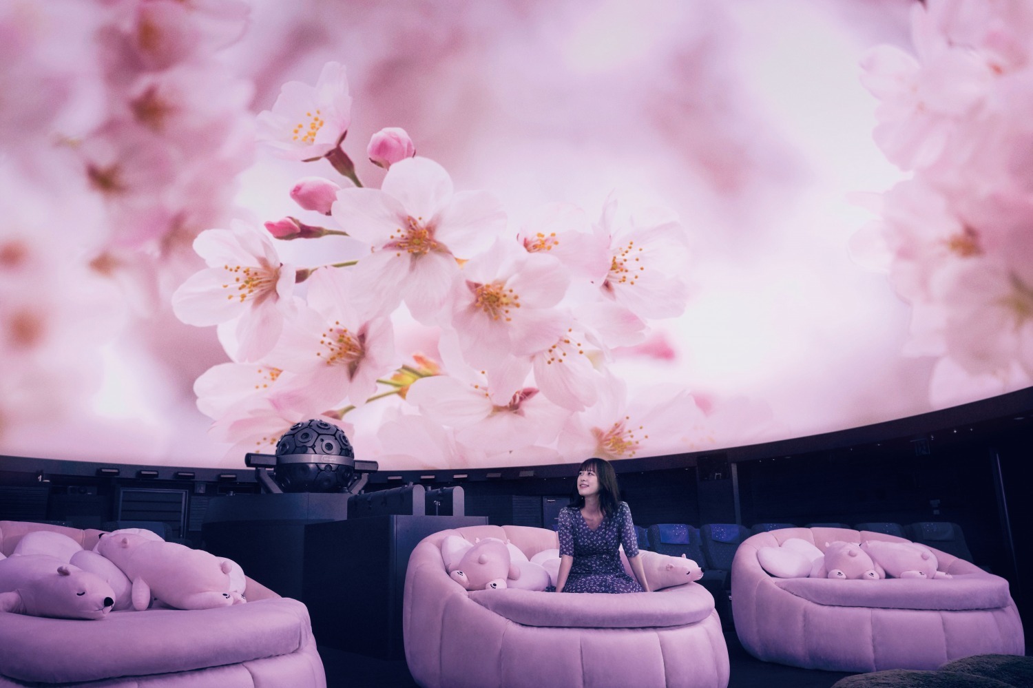 コニカミノルタプラネタリウム天空 in 東京スカイツリータウン,コニカミノルタプラネタリウム満天NAGOYA,コニカミノルタプラネタリアYOKOHAMA,コニカミノルタプラネタリアTOKYO,コニカミノルタプラネタリウム満天 in Sunshine City「桜ウェルカムドーム」