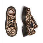 ドクターマーチン“レオパード柄”の厚底5ホールシューズ＆メリージェーン｜写真1