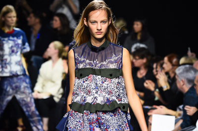 sacai 2015年春夏コレクション - ユーティリティーに華を添えて魅せるハイブリッド・エレガンス