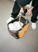 パレス スケートボード×ケーウェイ、"愛犬とお揃い"パッチワークジャケットなど｜写真3