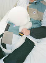 パレス スケートボード×ケーウェイ、"愛犬とお揃い"パッチワークジャケットなど｜写真2