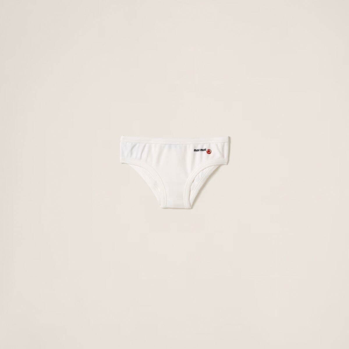 ミュウミュウ × プチバトー“子ども服”着想ロゴTシャツやボディスーツ、コットンの柔らかな着心地で｜写真10