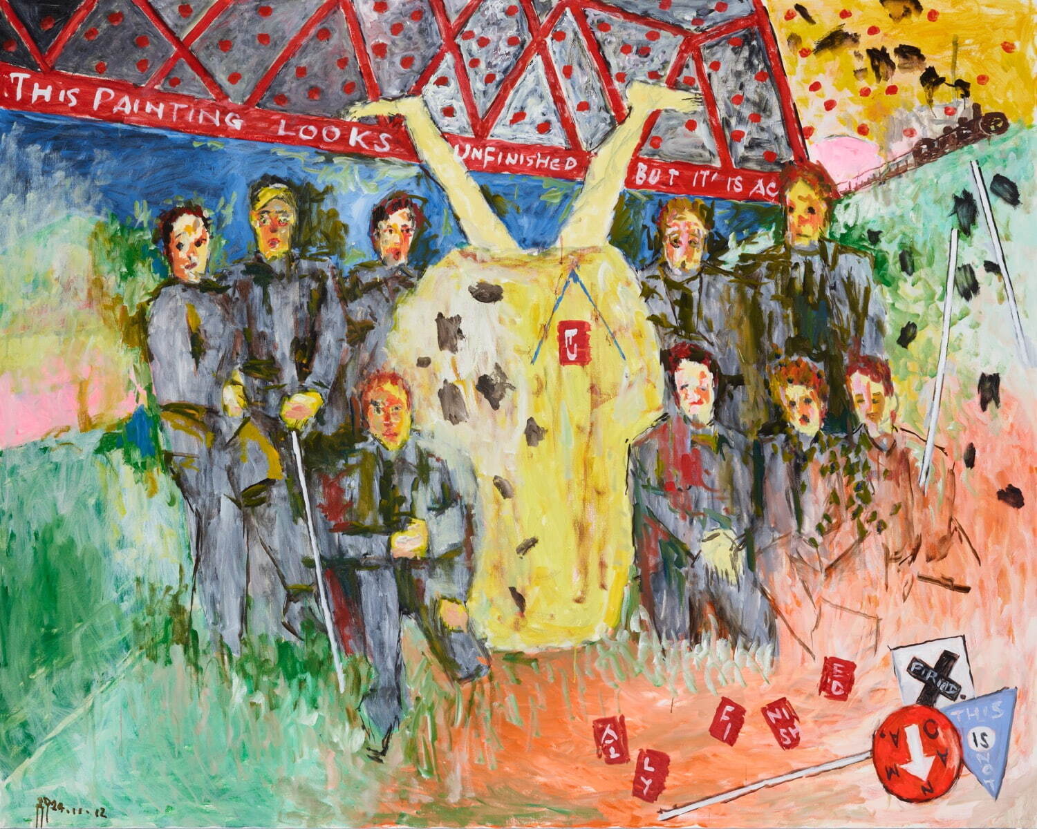 横尾忠則 《ボッスの壺》 2024年 作家蔵