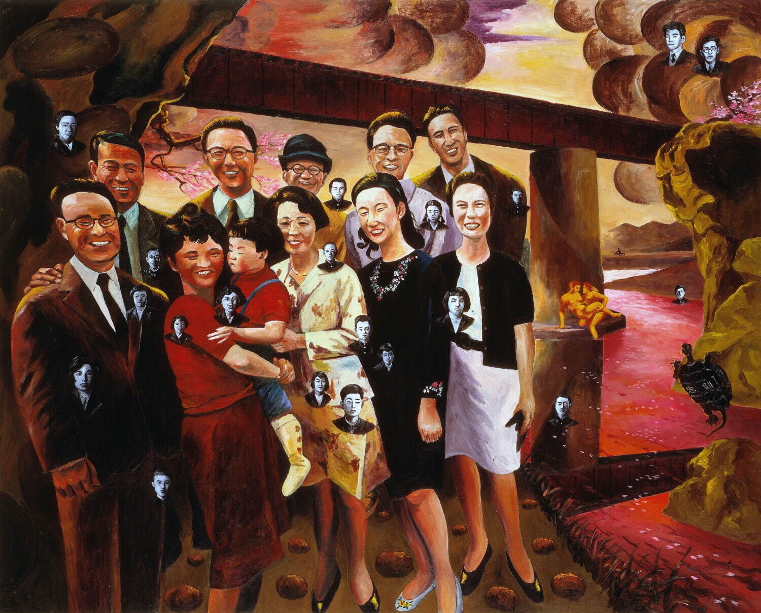 横尾忠則 《記憶の鎮魂歌》 1994年 横尾忠則現代美術館蔵