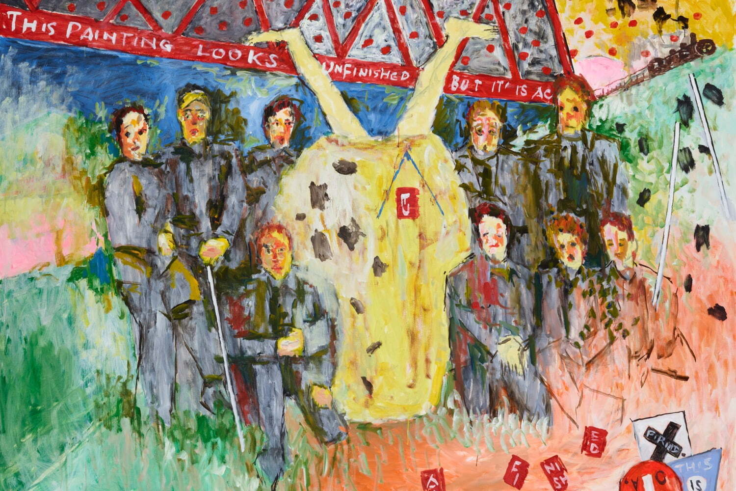 企画展「横尾忠則 連画の河」世田谷美術館で、遠い昔の“記念写真”を起点とする新作絵画を一挙公開