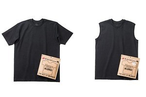 ヘインズ“色あせしにくい”ゆったり黒Tシャツ、半袖とスリーブレスの2型展開