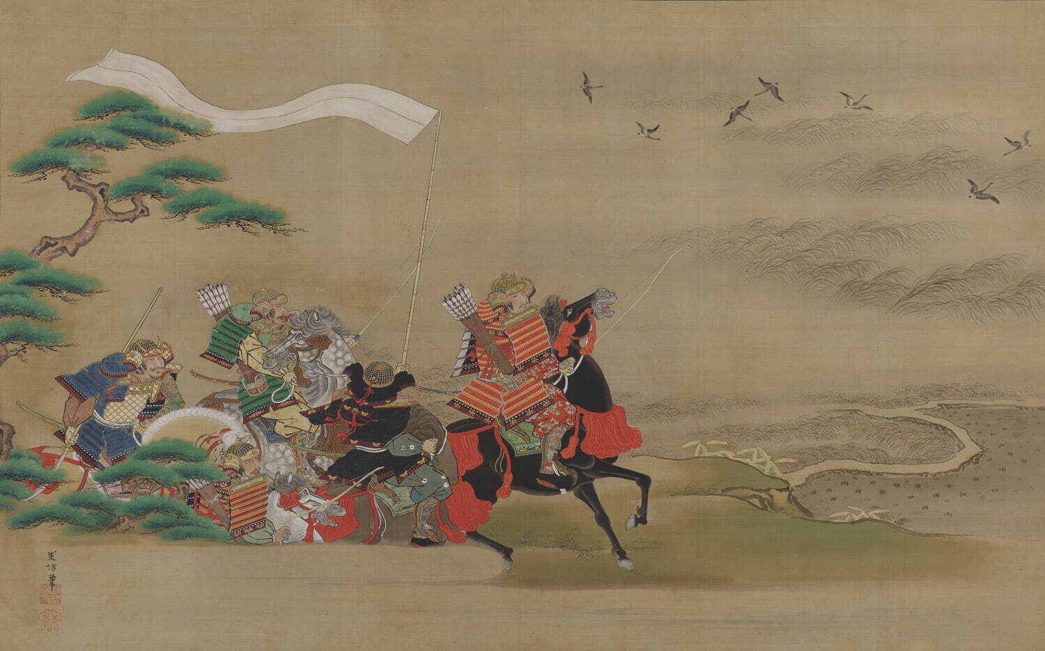 展覧会「国宝の名刀と甲冑・武者絵」三井記念美術館で - 国宝の