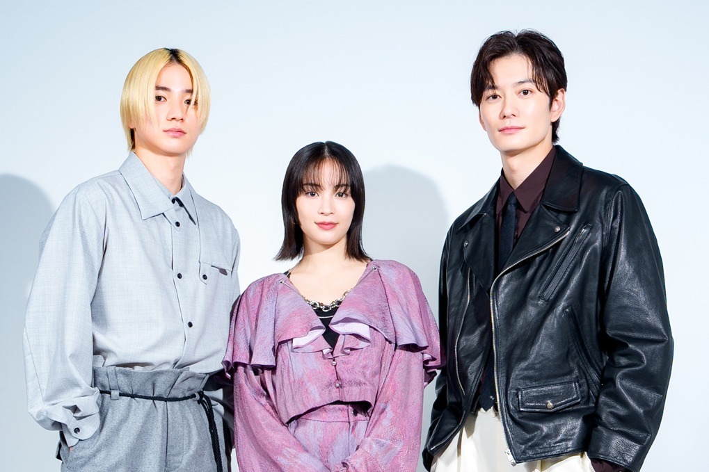 広瀬すず×岡田将生×木戸大聖にインタビュー、“自己中のぶつかり合い！？”歪んだ三角関係を演じて