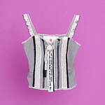 ピンクハウスポッシュ×ルルムウ“1点もの”ウェア、たっぷりリボンのトップスや花柄フリルワンピなど｜写真11