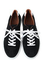 クラネ×リプロダクションオブファウンドのミリタリー風スニーカー、ホワイトの厚底ソール×レザーアッパー｜写真6