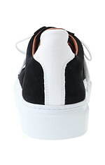 クラネ×リプロダクションオブファウンドのミリタリー風スニーカー、ホワイトの厚底ソール×レザーアッパー｜写真7