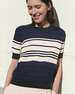 ユニクロ アンド コントワー・デ・コトニエ25年春夏、フリルブラウスやAラインシアートップスなど｜写真48