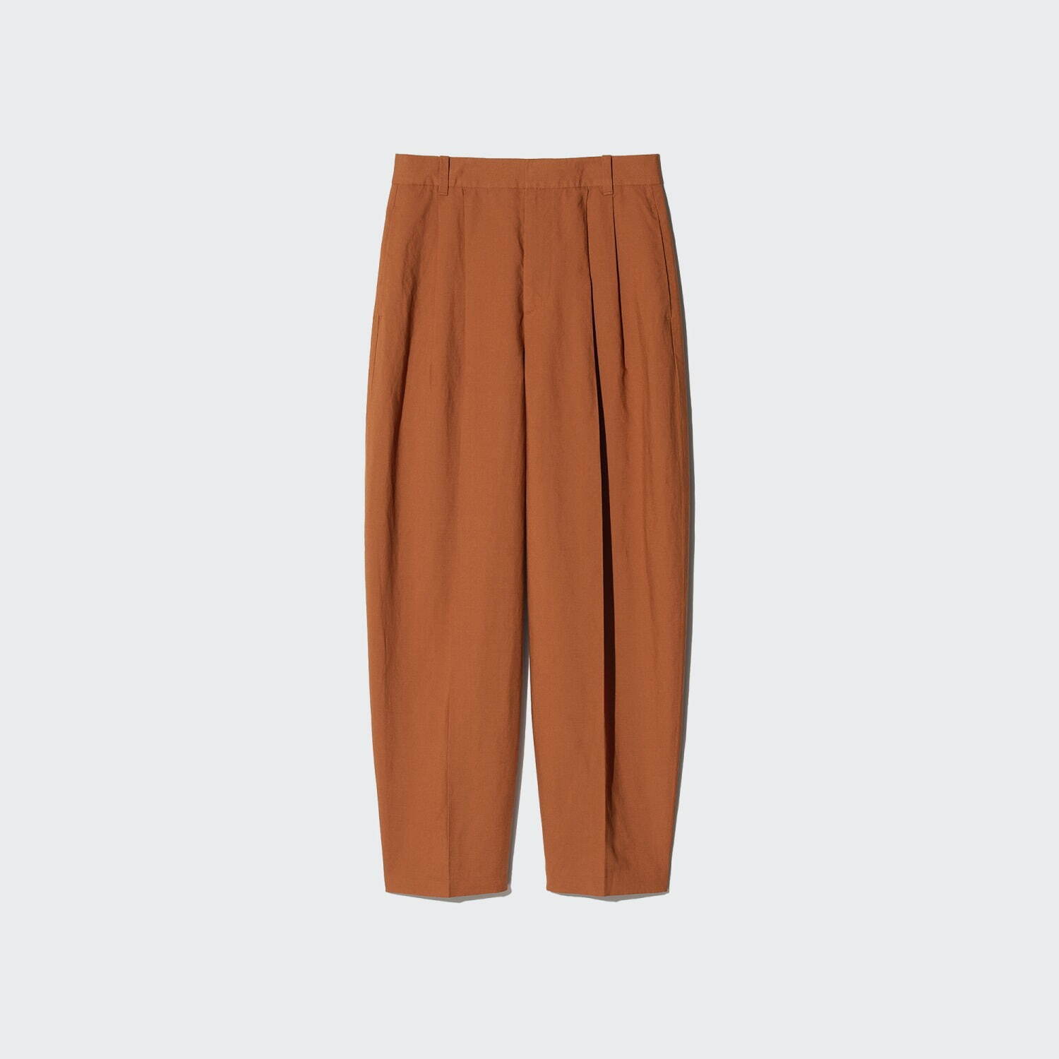 リネンブレンドバレルレッグパンツ 3,990円