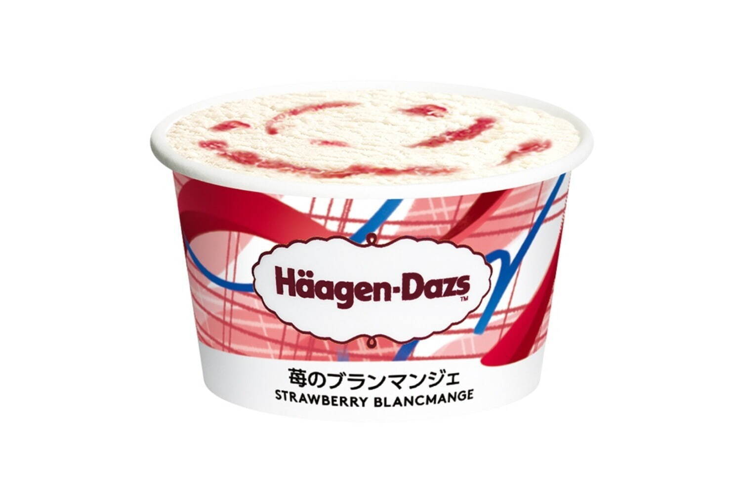 ハーゲンダッツ「苺のブランマンジェ」アイス