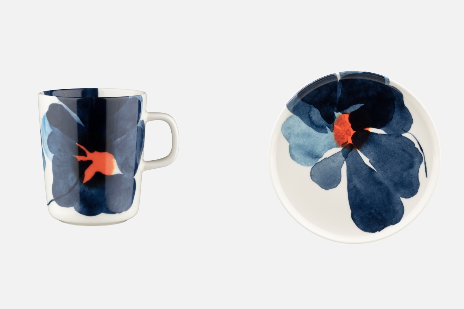 マグカップ｜マリメッコ“水彩画風”花柄プレートやマグカップなど、25年春のテーブルウェア