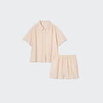 ユニクロ アンド プリンセス タム・タム25年春夏、リーフ柄ショートパンツやストライプパジャマ｜写真1