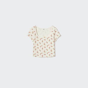 ユニクロ アンド プリンセス タム・タム25年春夏、リーフ柄ショートパンツやストライプパジャマ｜写真16