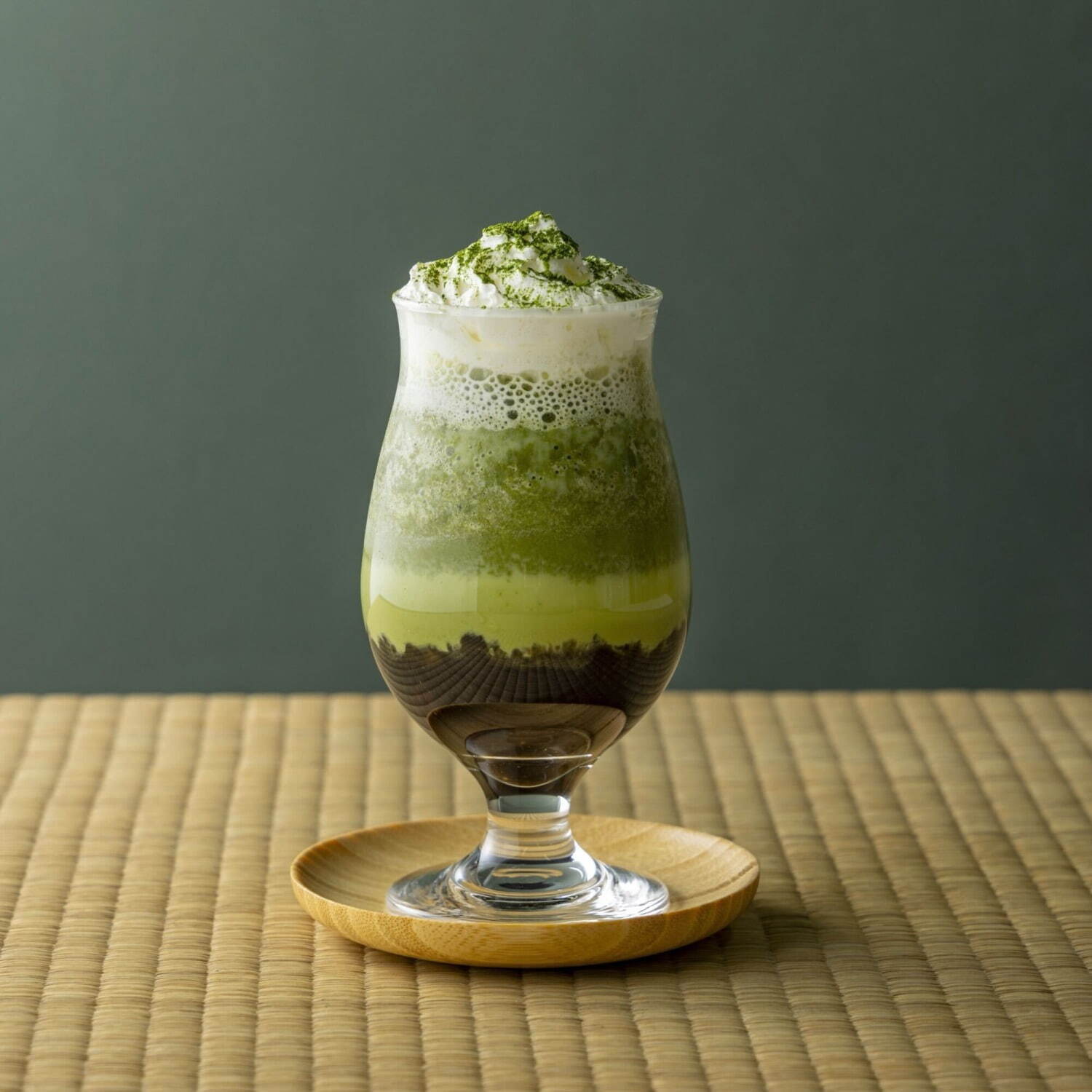 猿田彦珈琲の和風ドリンク「抹茶あずきフラッペ」