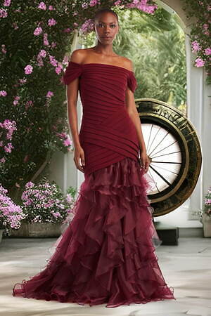 タダシ ショージ(TADASHI SHOJI) 2025-26年秋冬ウィメンズコレクション  - 写真11