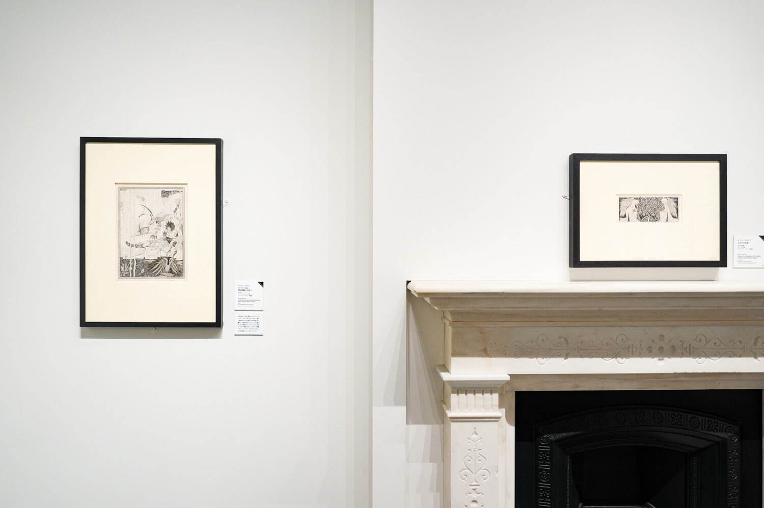 展覧会「異端の奇才——ビアズリー」展示風景 三菱一号館美術館 2025年