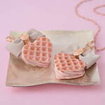 キューポット(Q-pot.) サクラ＆抹茶ワッフル｜写真2