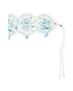 アンダーカバー“ビーズ煌めく”繊細レースのアイマスク、ヘアバンドとして使用OK｜写真8