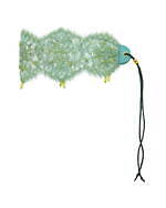 アンダーカバー“ビーズ煌めく”繊細レースのアイマスク、ヘアバンドとして使用OK｜写真11