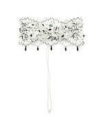 アンダーカバー“ビーズ煌めく”繊細レースのアイマスク、ヘアバンドとして使用OK｜写真1