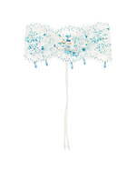 アンダーカバー“ビーズ煌めく”繊細レースのアイマスク、ヘアバンドとして使用OK｜写真7