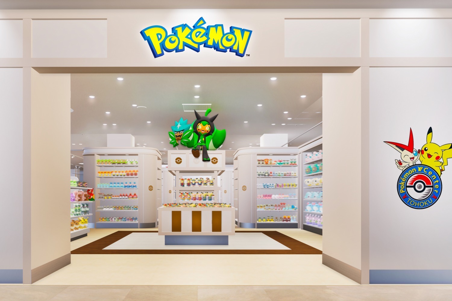 仙台パルコが最大規模リニューアル -「ポケモンセンター」3倍以上に拡大、「ミュシャ」など東北初出店