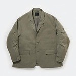 ダイワ ピア39“コットンのような風合い”ナイロンジャケット、ミリタリー袖×ゆったりサイズ｜写真4