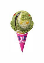 サーティワン“まるであんみつ”宇治抹茶アイス、フルーツ果肉や寒天風ゼリー入り｜写真6