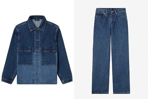 A.P.C.のデニムイベント、限定デニムジャケットや新作パンツ＆ジーンズに無料刺繍も