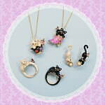 アナ スイ(ANNA SUI) 白猫＆黒猫｜写真1