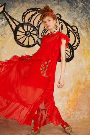 ツモリチサト(TSUMORI CHISATO) 2025-26年秋冬ウィメンズコレクション  - 写真53