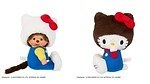 モンチッチ×ハローキティ、猫耳モンチッチやそばかすキティのぬいぐるみが高島屋大阪店で｜写真3
