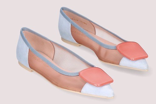 プリティ・バレリーナ“太陽＆海”着想シューズ、パステルカラーのパンプス＆クリスタル装飾サンダル
