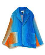 ファセッタズム×今治タオル、“ふんわりブランケット生地”のジャケットをグラデカラーで｜写真1