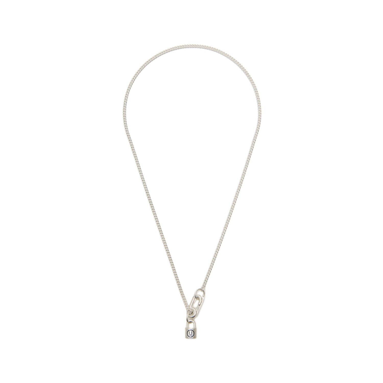 アンダーカバー×バニー「南京錠」シルバーアクセサリー、ロゴ アンダーカバー×バニー「南京錠」シルバーアクセサリー、ロゴ
