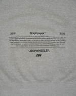 ループウィラー×グラフペーパーのスウェット、染色グラフィック＆ふんわり生地で｜写真4