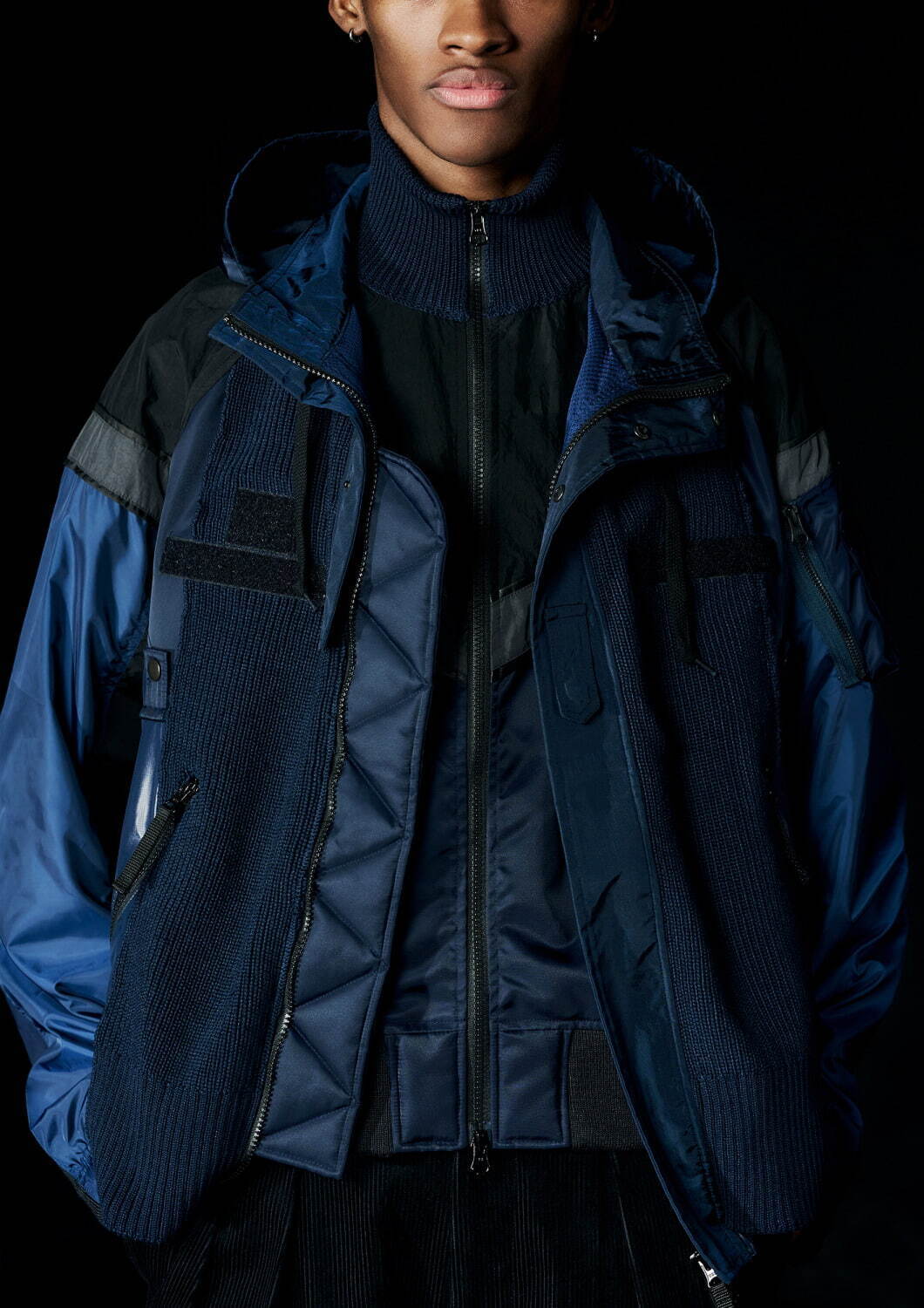 elephant TRIBAL fabrics PANEL PATCHWORK DENIM JKT - Maiden