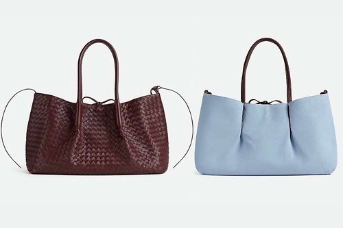 ボッテガ・ヴェネタ“変形できる”編み込みレザーのトートバッグ「ピナコテーカ」リバーシブルの新色
