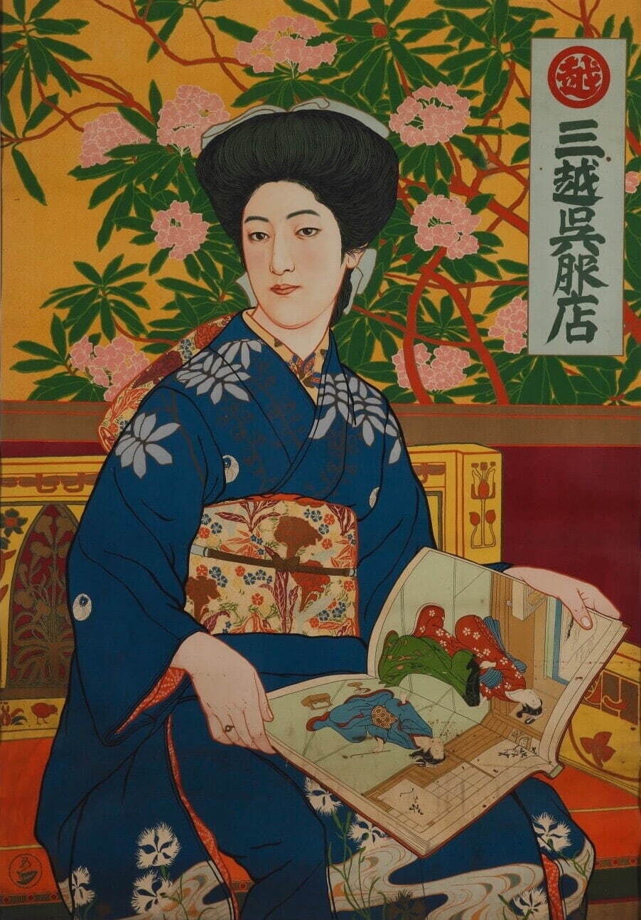 橋口五葉 《此美人》 明治44年(1911年) 鹿児島市立美術館蔵