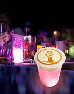 大阪ひらかたパークのイルミネーション「光の遊園地」が桜色に！ピンクに輝くツリー＆夜桜ライトアップ｜写真7