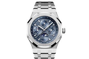 オーデマ ピゲ腕時計「ロイヤル オーク」25年新作、リューズで全機能を調整できる新キャリバー