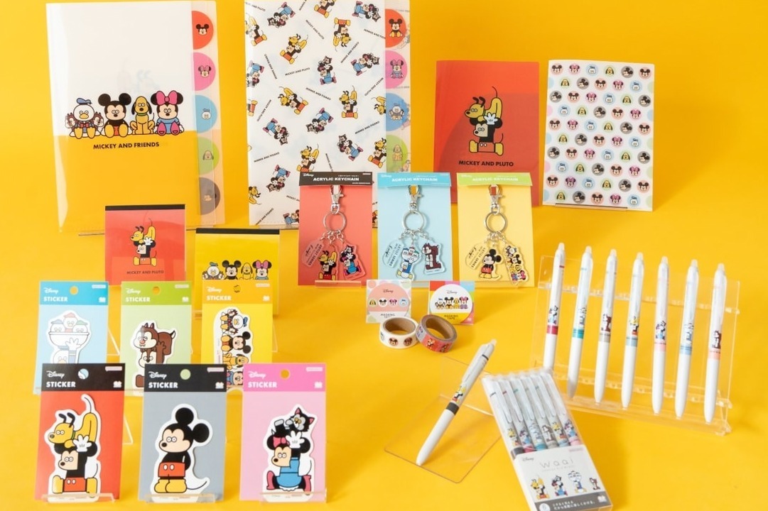ミニーマウス｜全国ロフト「文フェス」“丸い目”のディズニーキャラクター文具、ジャポニカ学習帳ポーチなど限定品も