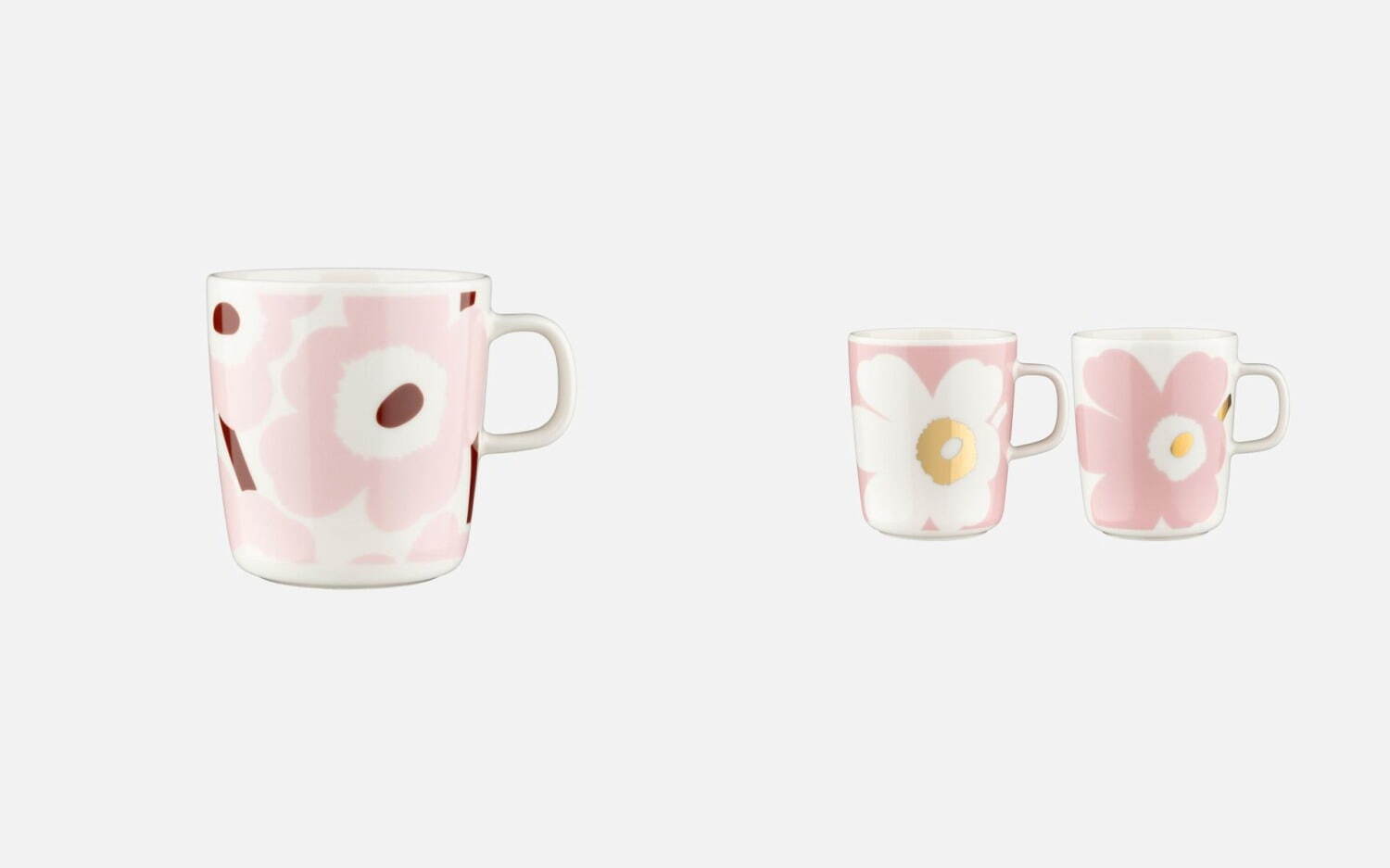 写真1/10｜マリメッコ“桜ピンク色”の「ウニッコ」柄テーブル
