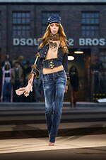 ディースクエアード 25年秋冬コレクション - 多彩なデニムスタイルと大胆なシルエット｜写真35