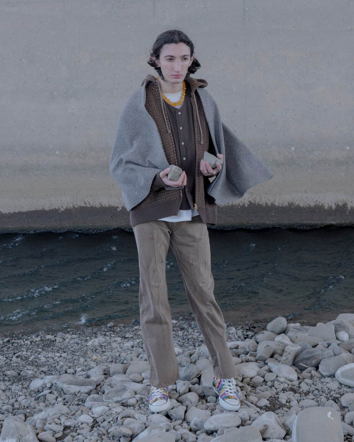 スティーフ 2025-26年秋冬｜male ポンチョ