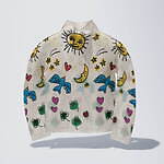 ミー イッセイ ミヤケ“太陽＆月”イラスト入りトップス、春色デニムジャケットも｜写真1